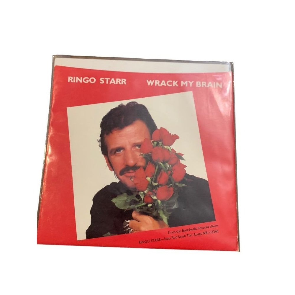 Ringo Starr Wrack My Brain 7" Single 1981 Album Sleeveโ Only NB7-11-130